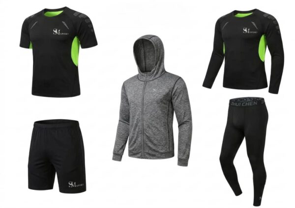 SM Sport Premium Set — 5-teiliges Herren Fitness-Bundle