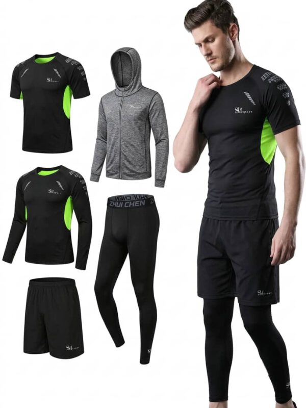SM Sport Premium Set — 5-teiliges Herren Fitness-Bundle